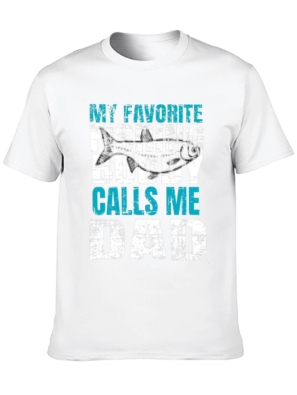 Fishing Buddy Dad T-Shirt