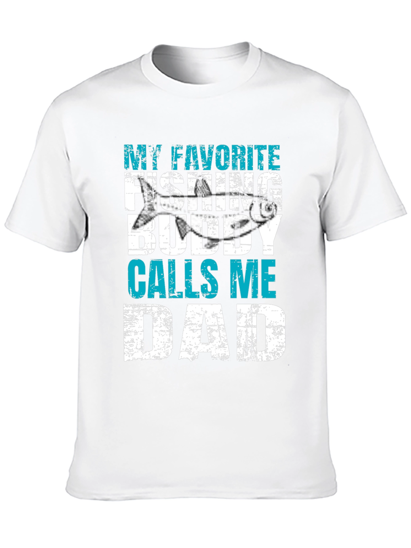 Fishing Buddy Dad T-Shirt