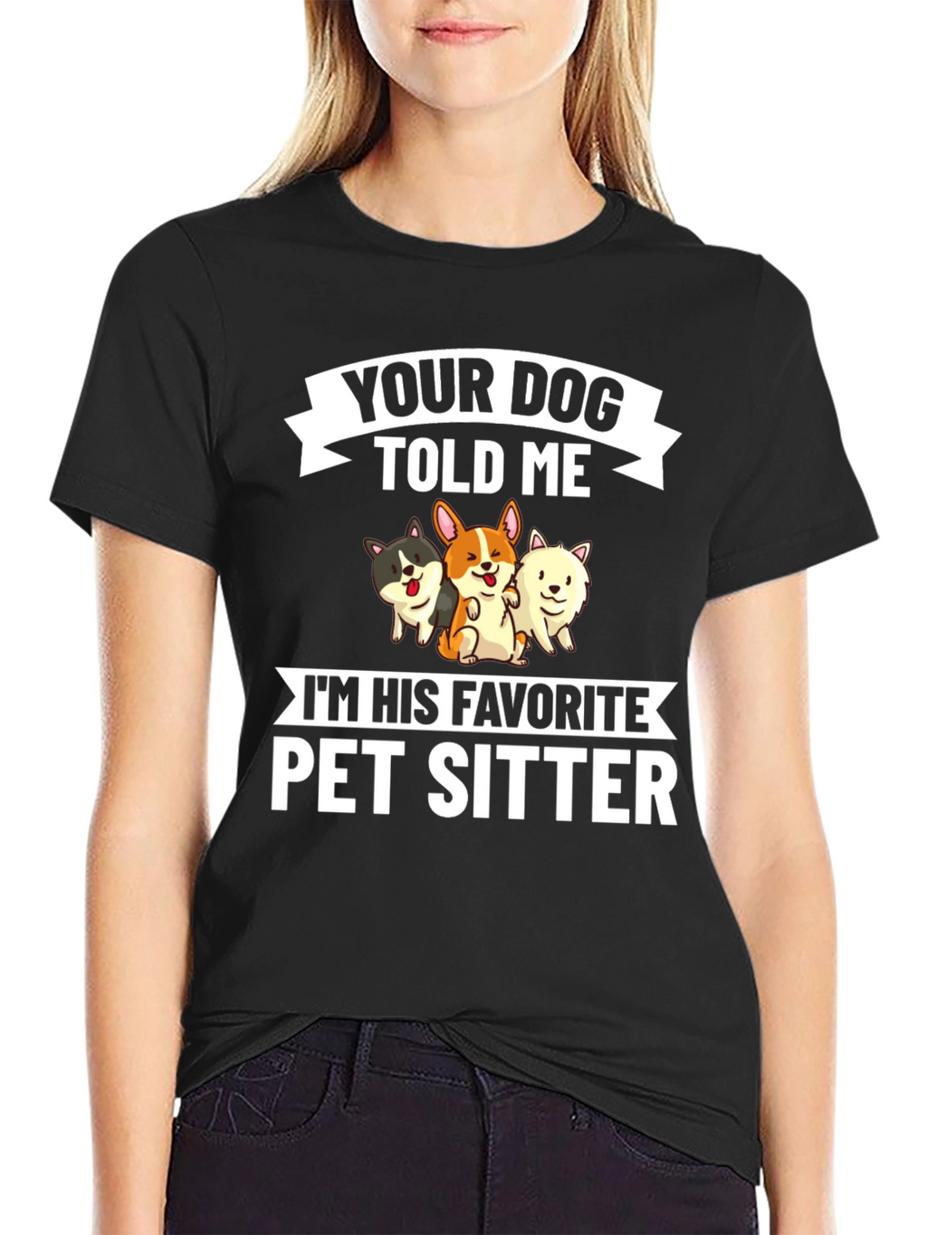 Pet Sitter T-Shirt - Dog Lover Tee