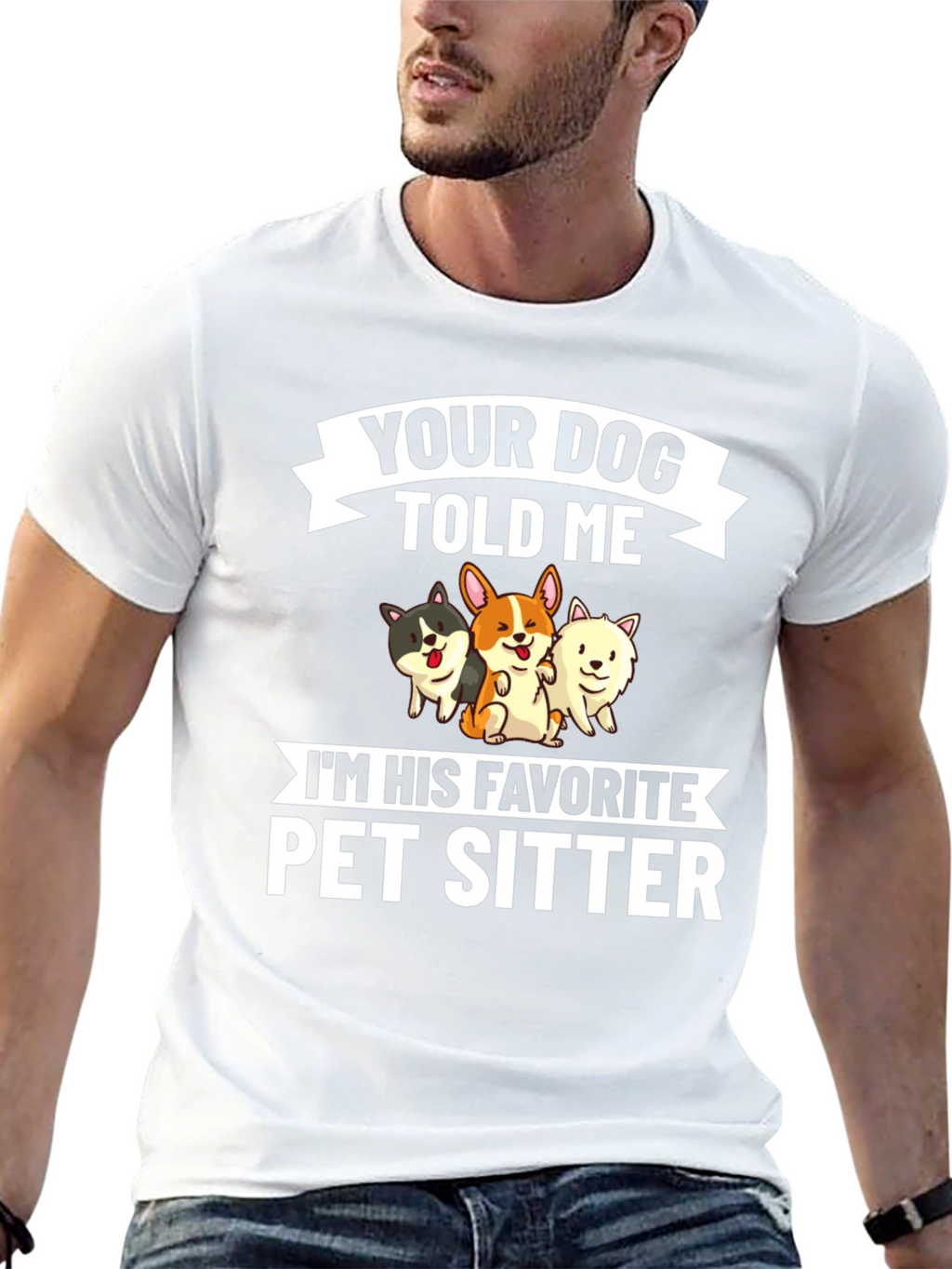 Pet Sitter T-Shirt - Dog Lover Tee
