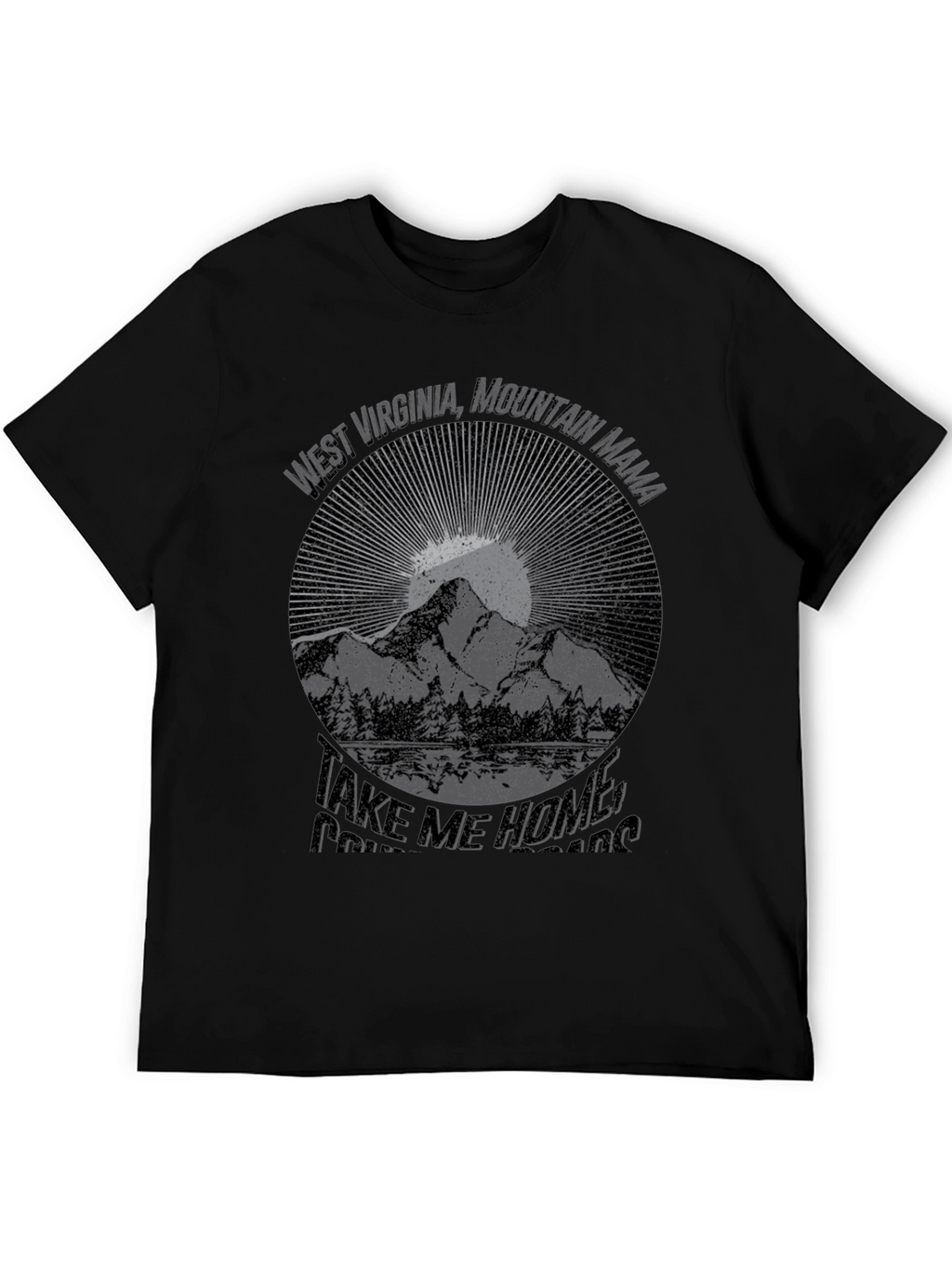 West Virginia Mountain Mama Graphic T-Shirt
