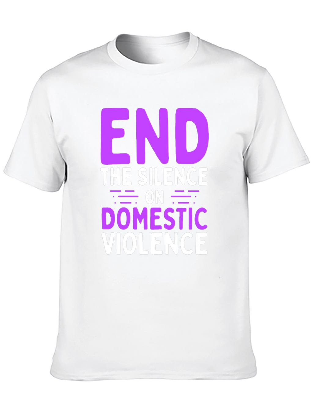 End Domestic Violence Graphic T-Shirt