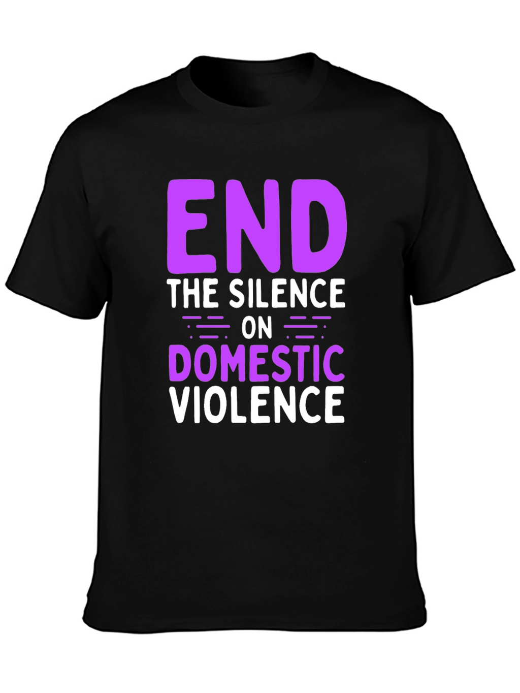 End Domestic Violence Graphic T-Shirt