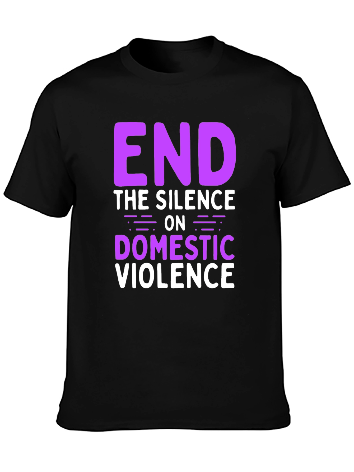 End Domestic Violence Graphic T-Shirt
