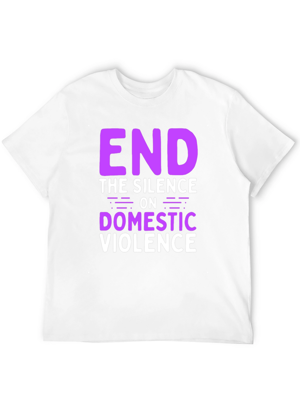End Domestic Violence Graphic T-Shirt