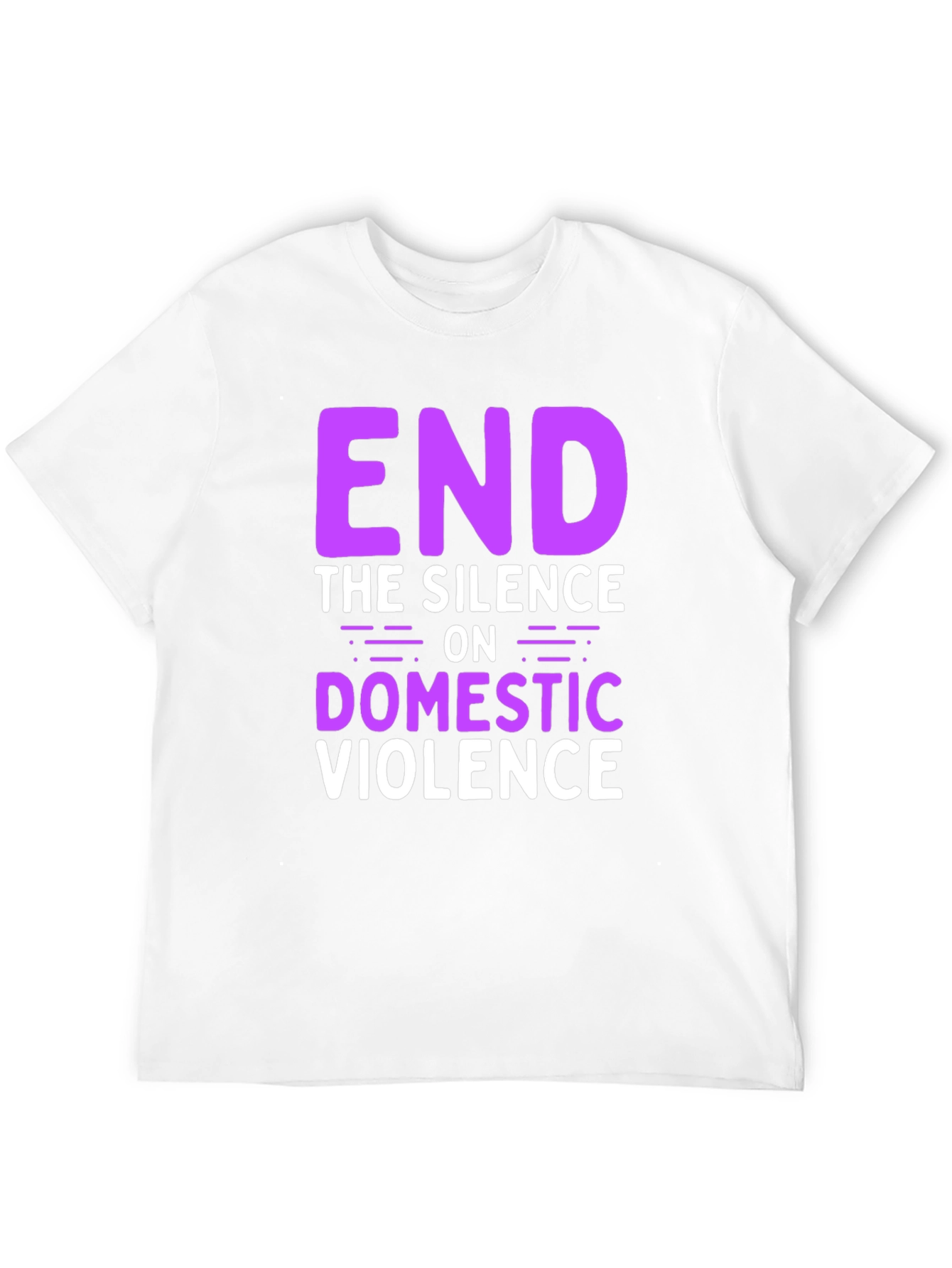End Domestic Violence Graphic T-Shirt