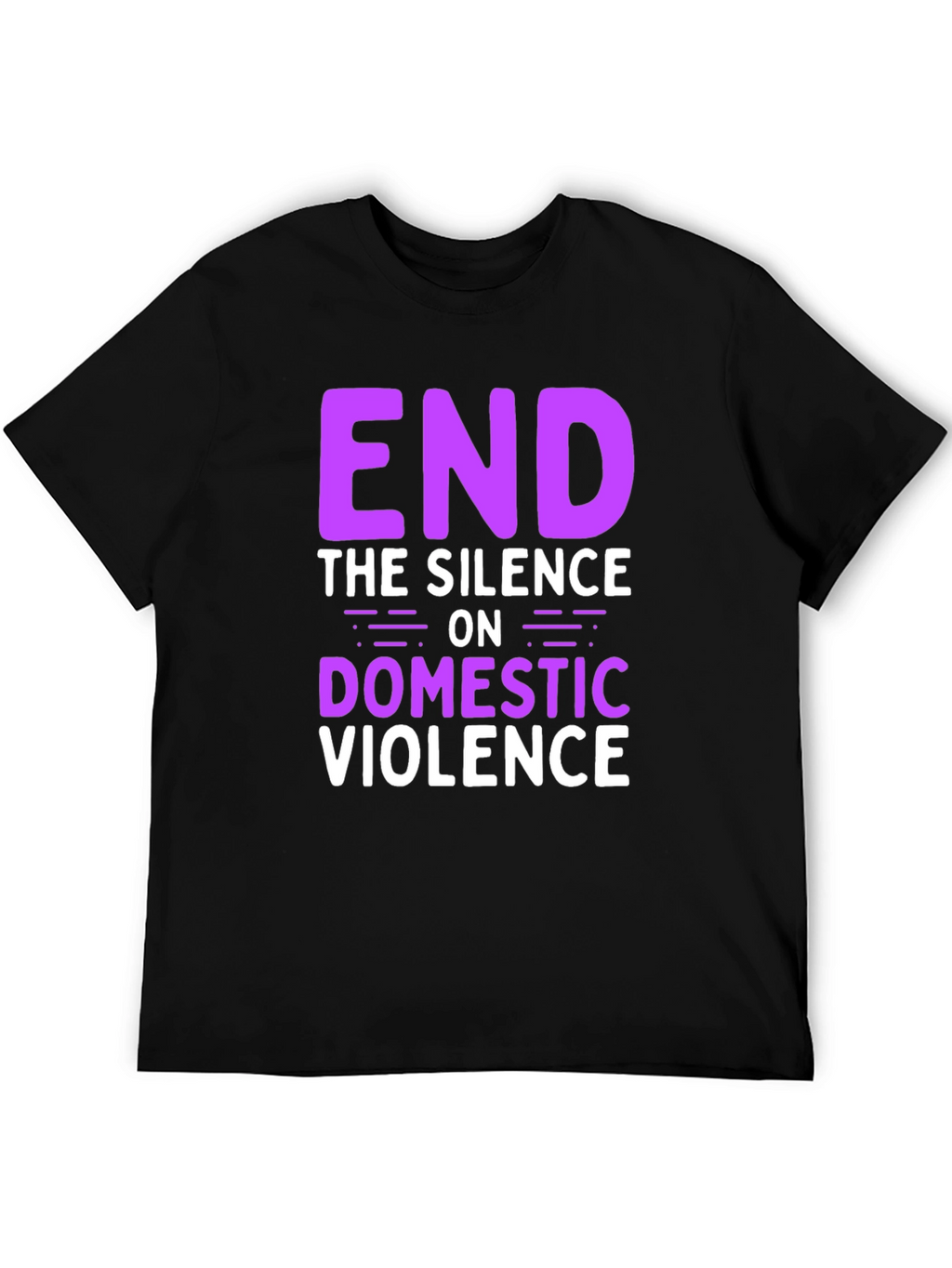 End Domestic Violence Graphic T-Shirt