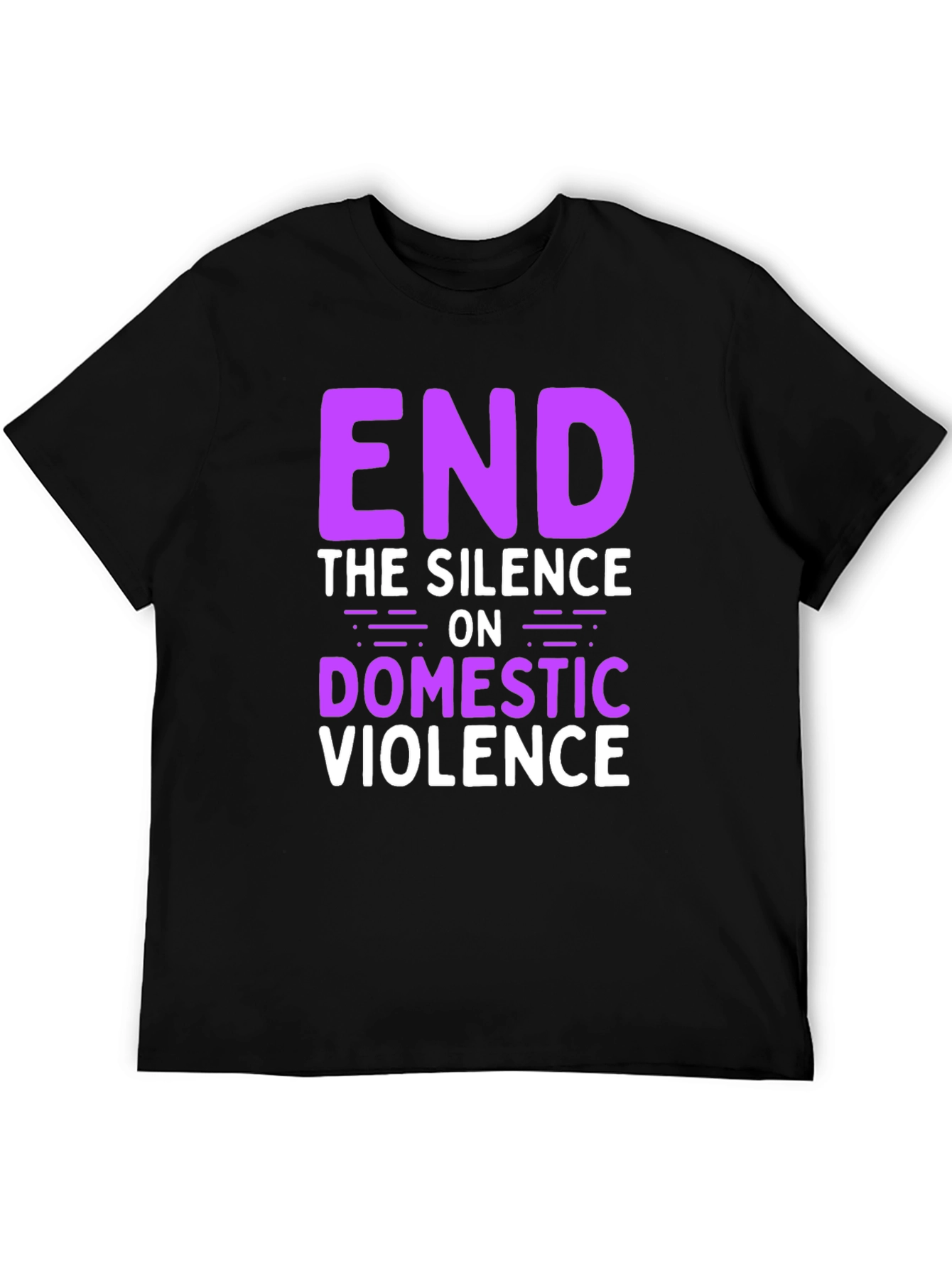 End Domestic Violence Graphic T-Shirt