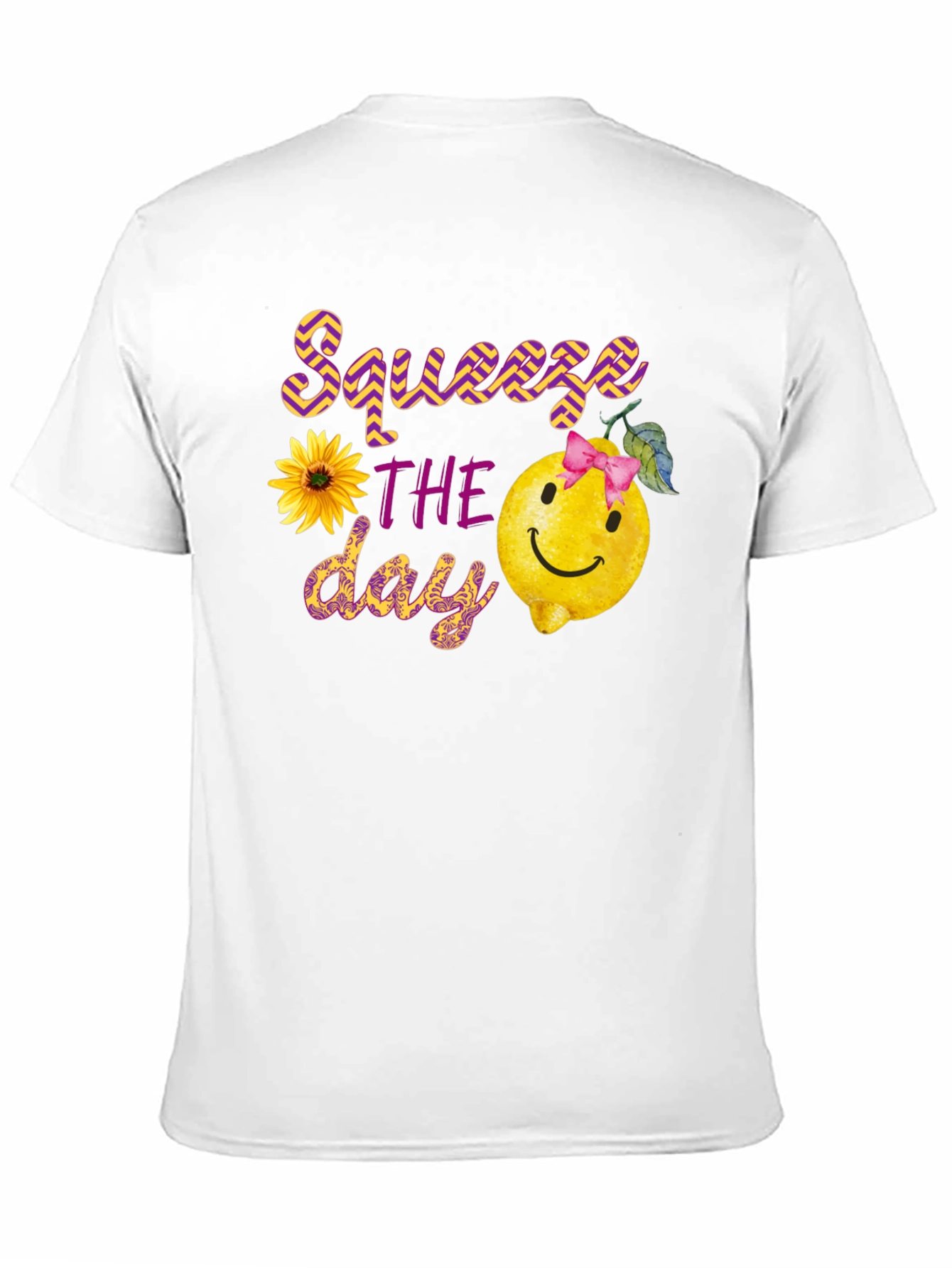 Squeeze the Day Black Graphic Tee