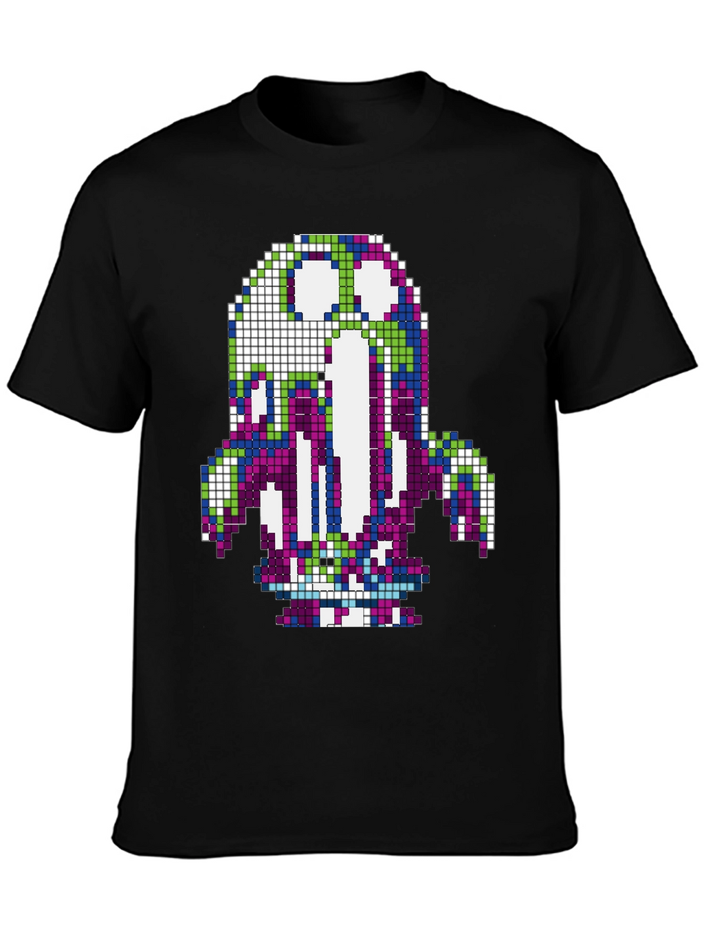 Pixel Monster Graphic Tee - Retro Gaming Style