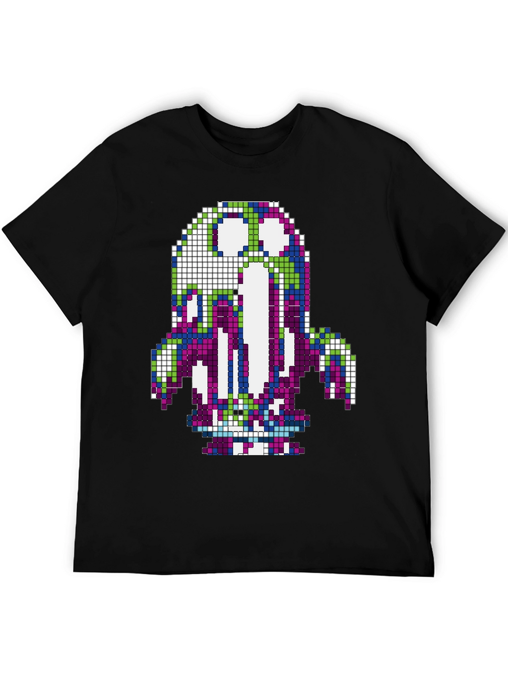 Pixel Monster Graphic Tee - Retro Gaming Style