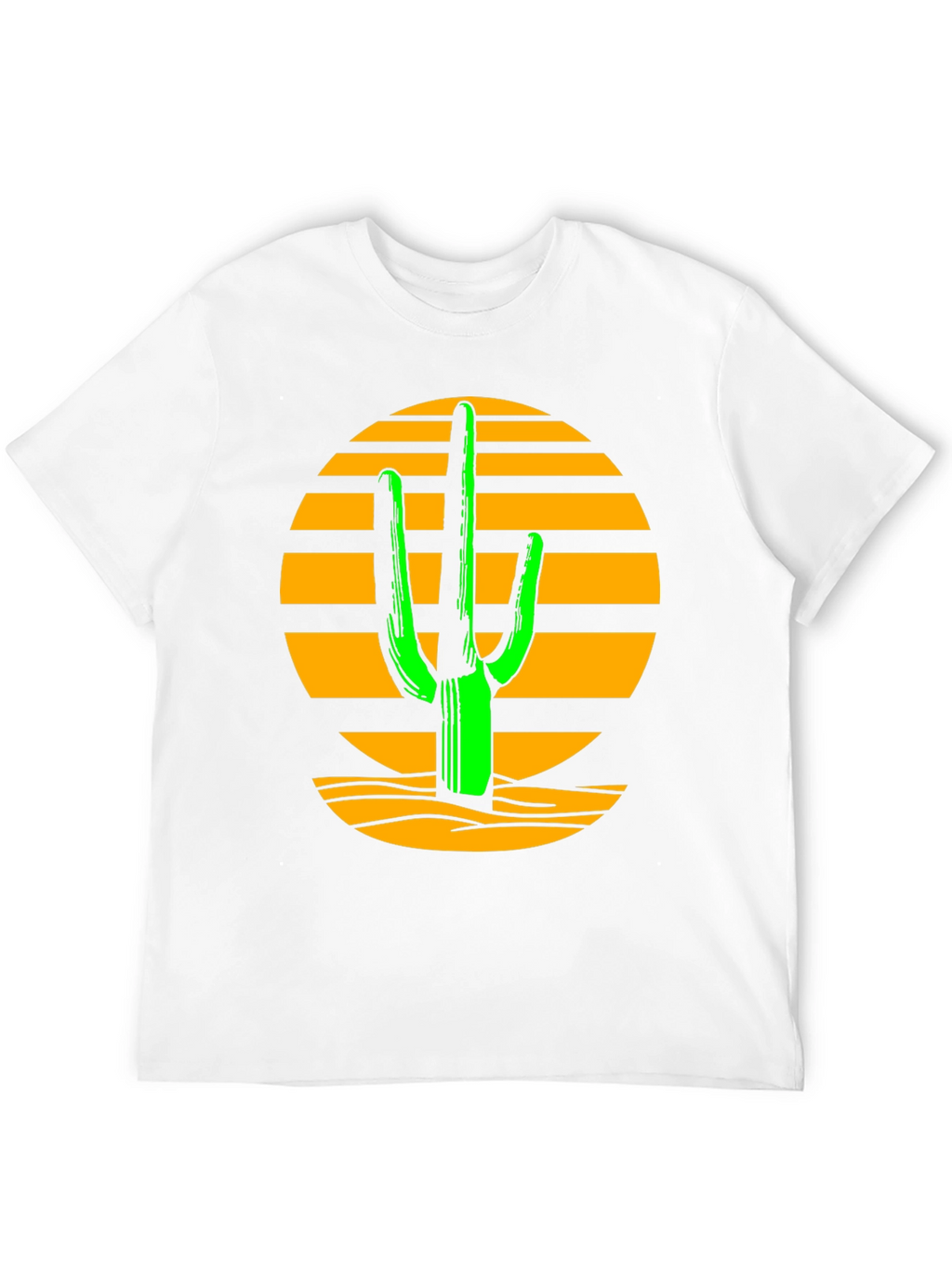Cactus Sunset T-Shirt - Desert Graphic Tee