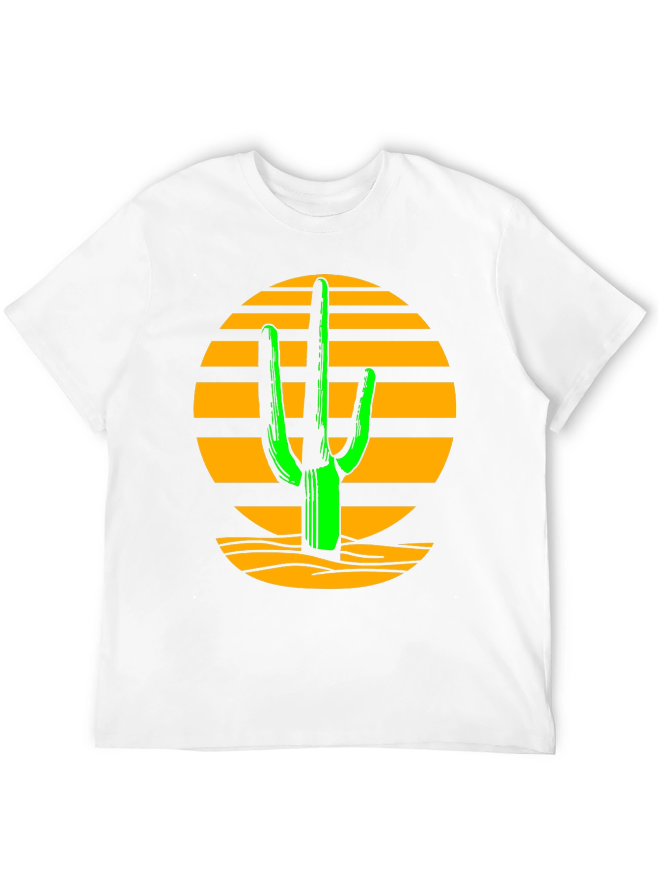 Cactus Sunset T-Shirt - Desert Graphic Tee