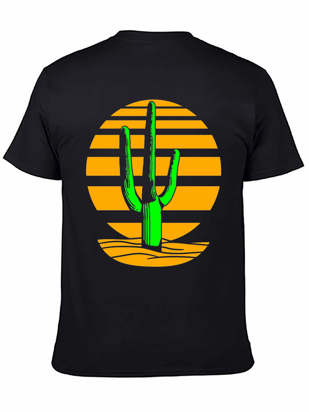 Cactus Sunset T-Shirt - Desert Graphic Tee