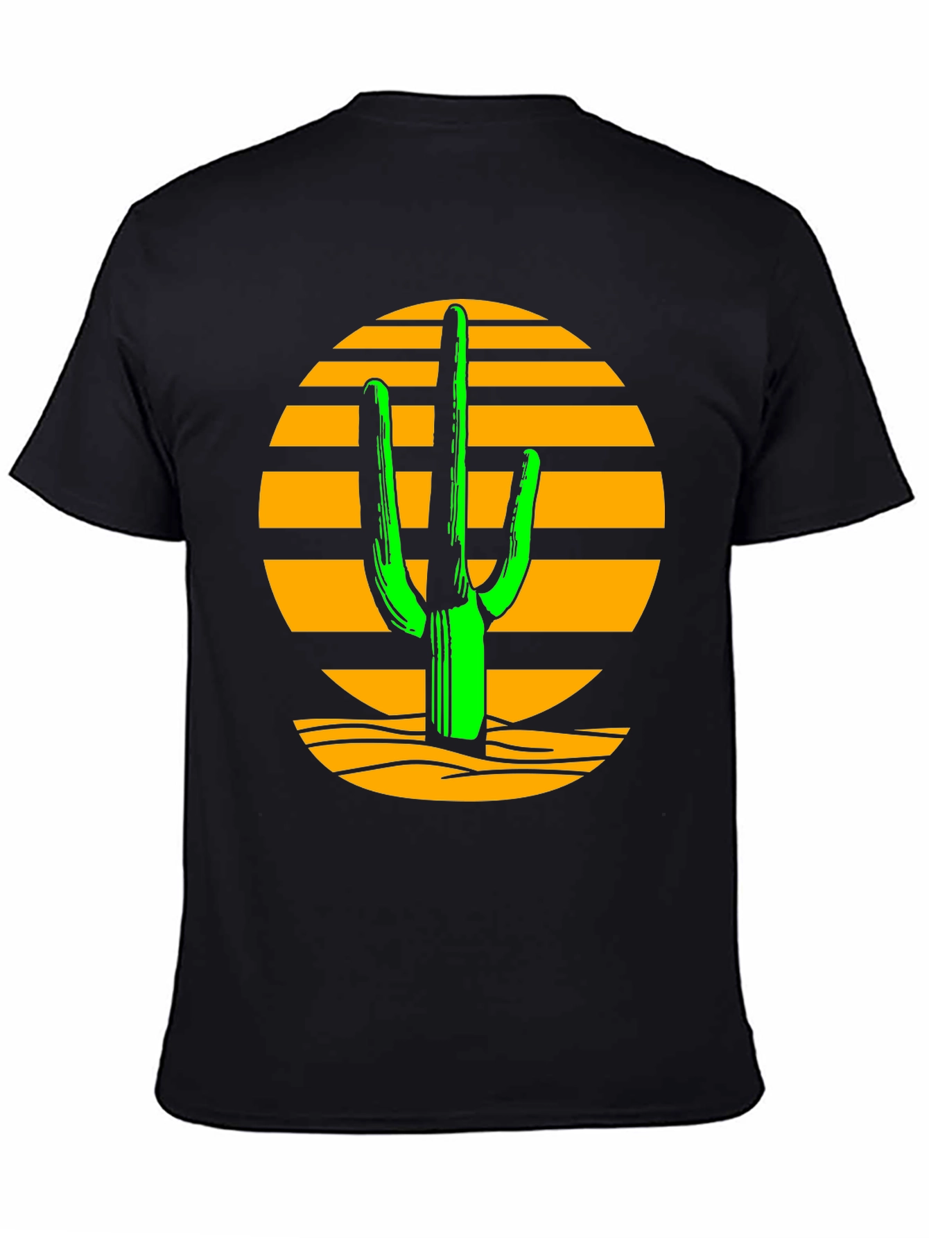 Cactus Sunset T-Shirt - Desert Graphic Tee