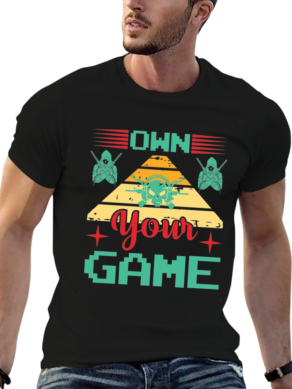 Own Your Game T-Shirt Gamer Style
