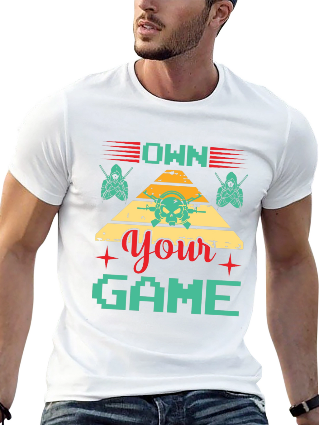 Own Your Game T-Shirt Gamer Style