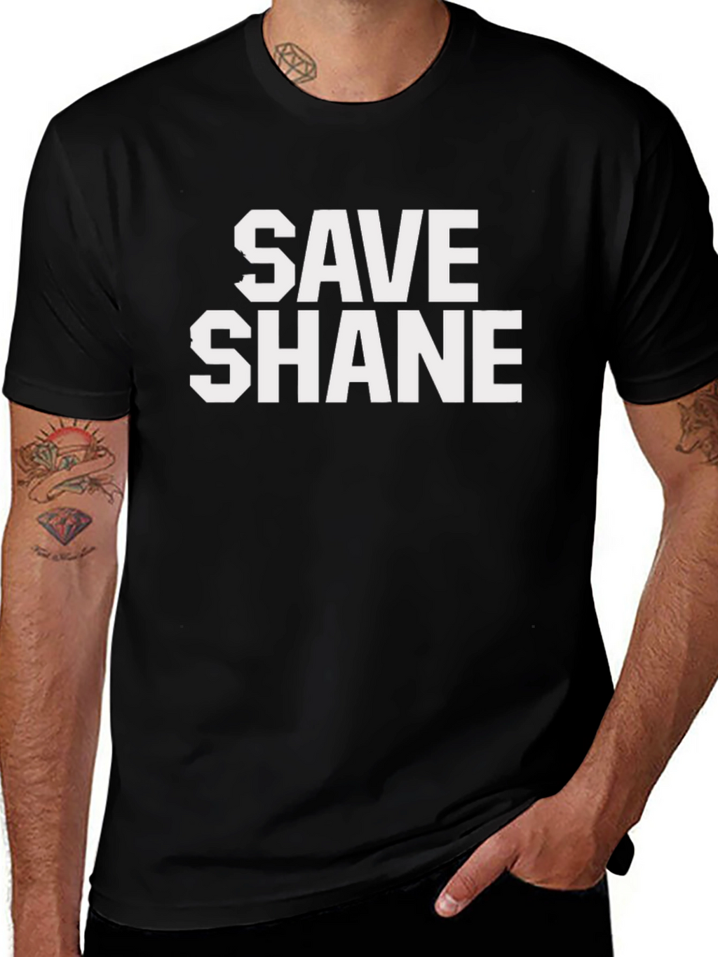 Save Shane Black T-Shirt