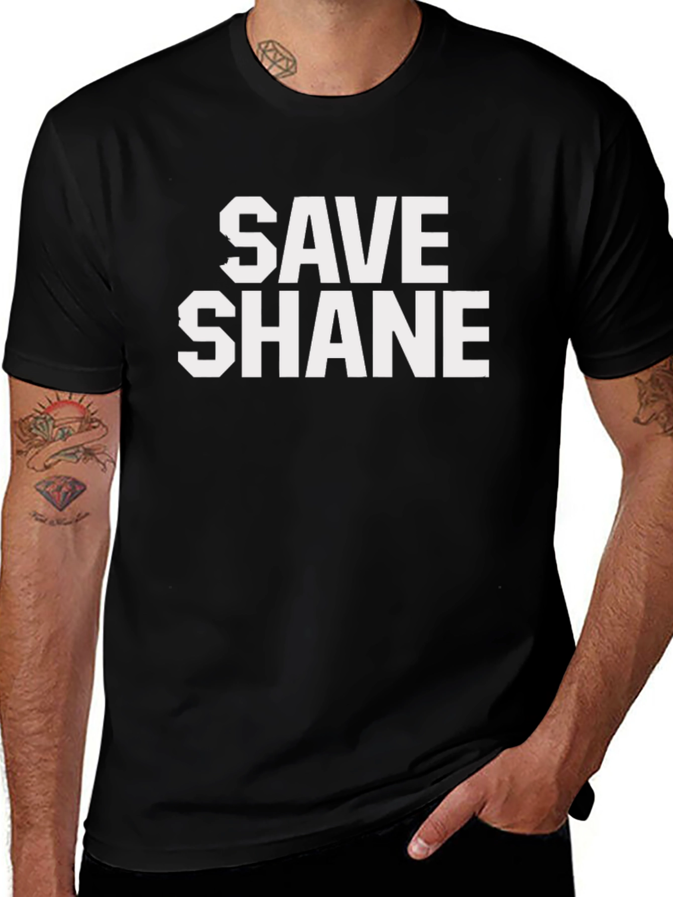 Save Shane Black T-Shirt