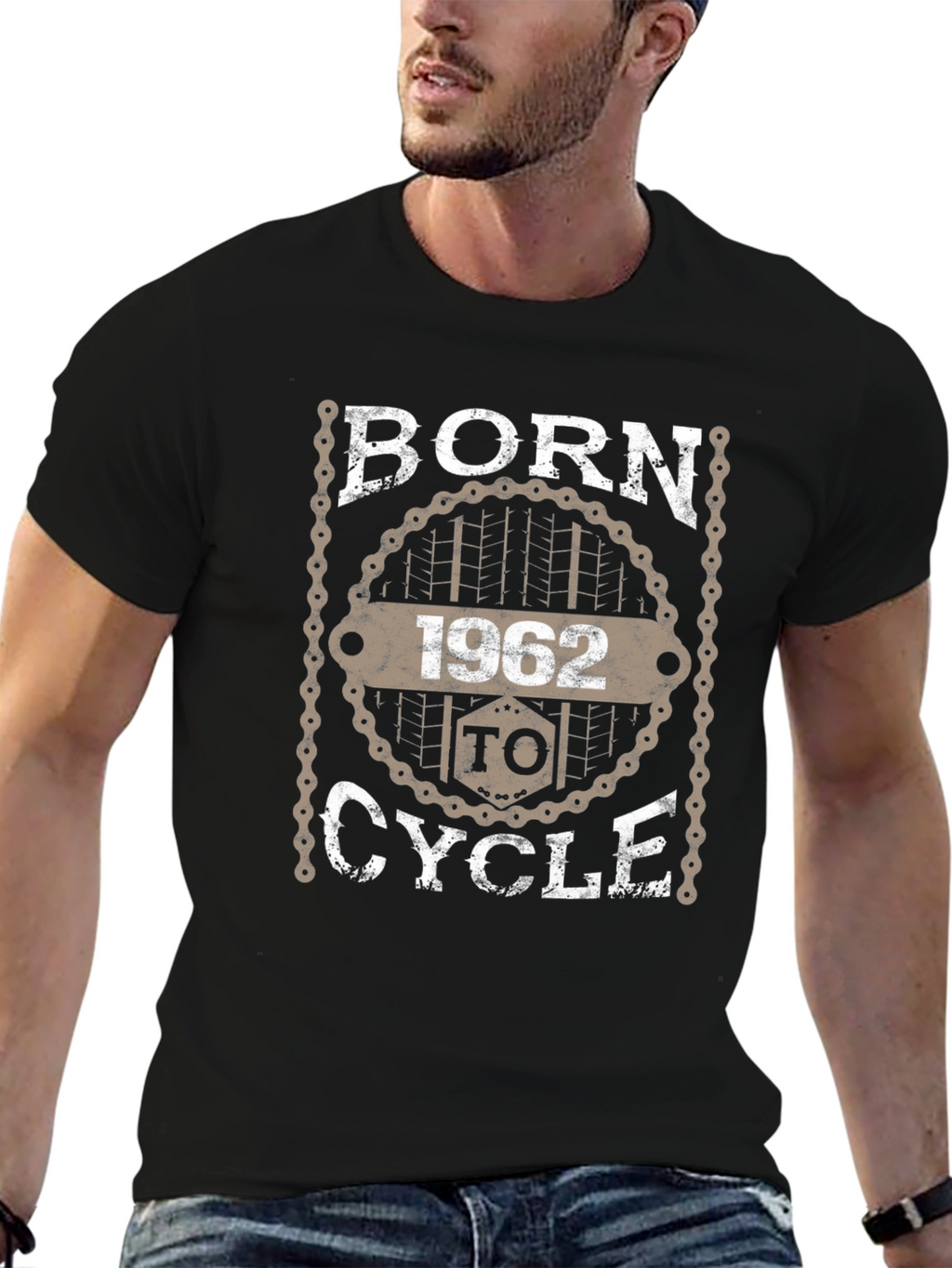 Born In 1962 To Cycle T-Shirt