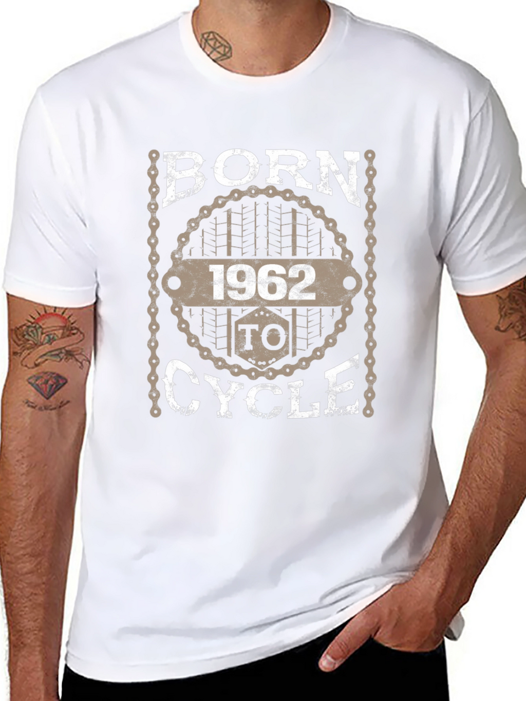Born In 1962 To Cycle T-Shirt