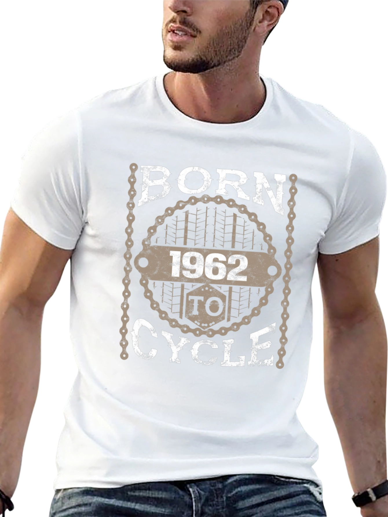 Born In 1962 To Cycle T-Shirt