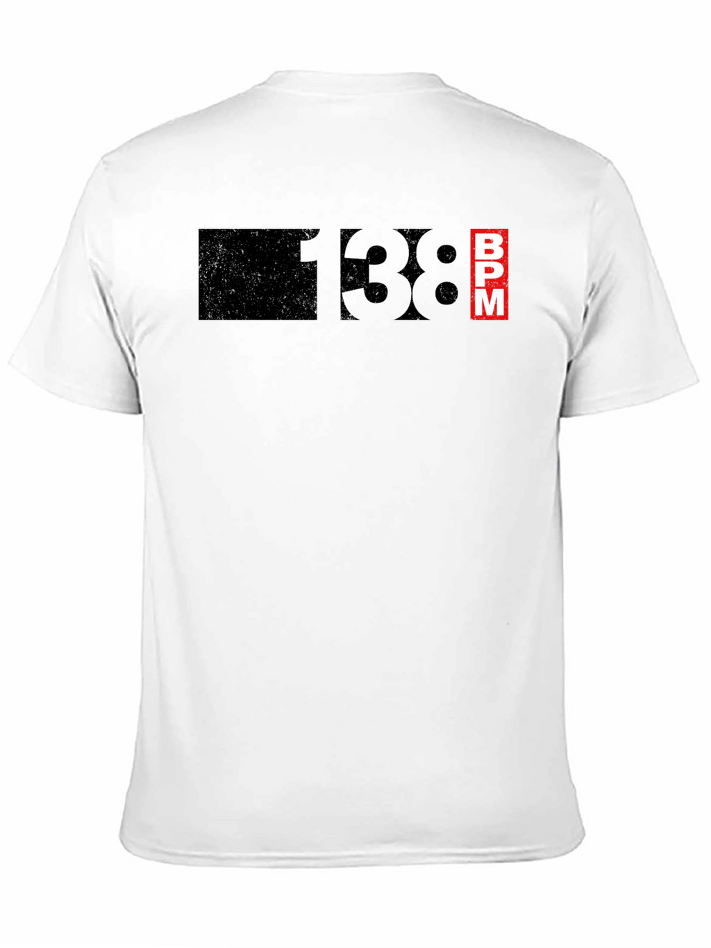138 BPM Black T-Shirt - Music Lover Tee