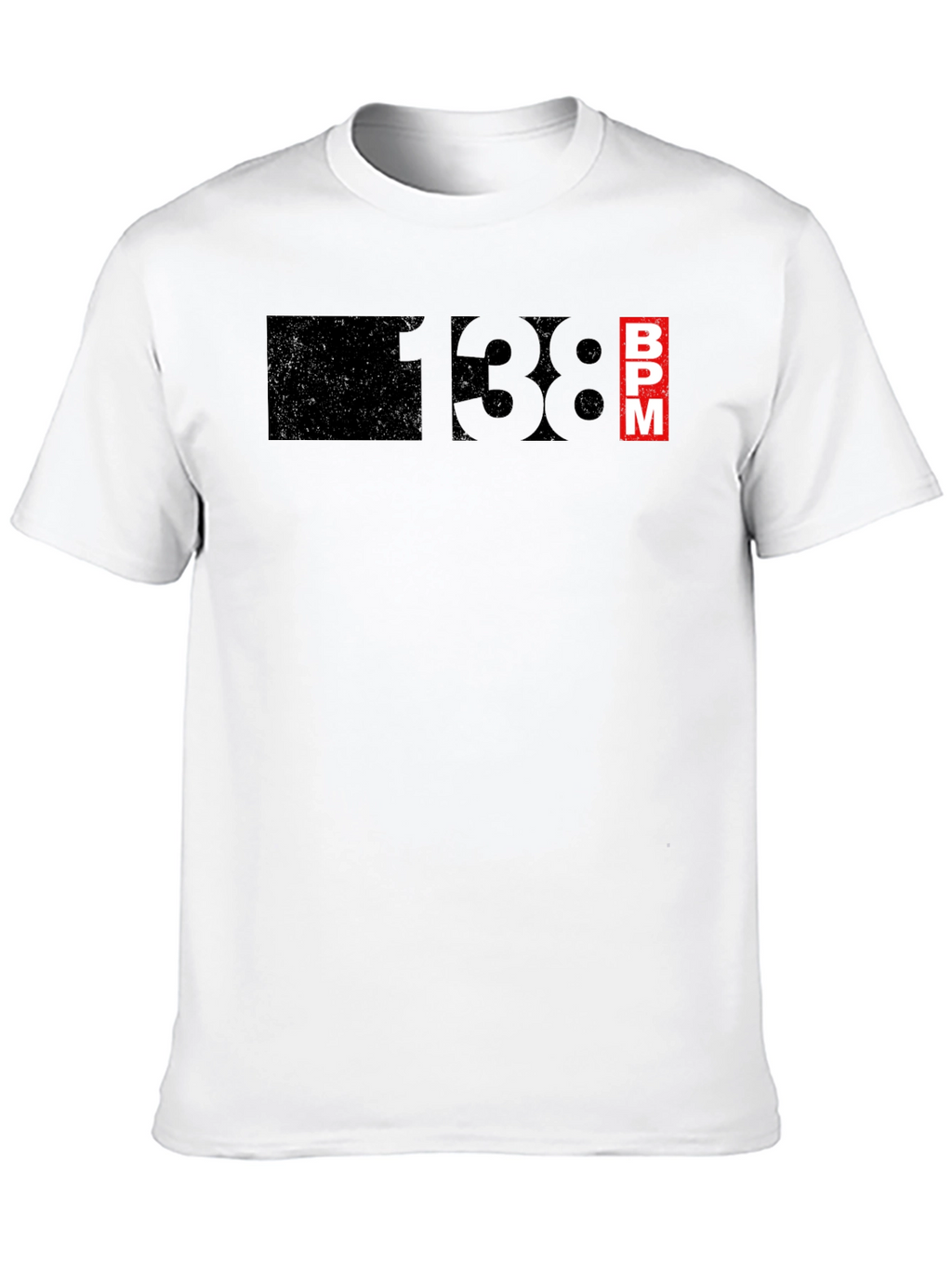 138 BPM Black T-Shirt - Music Lover Tee