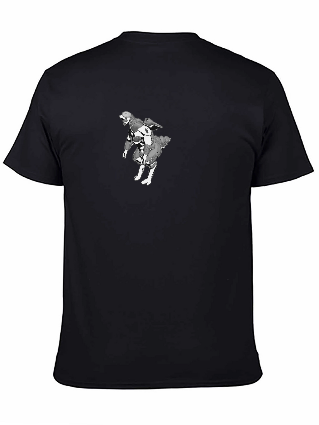 Graphic Print Black T-Shirt