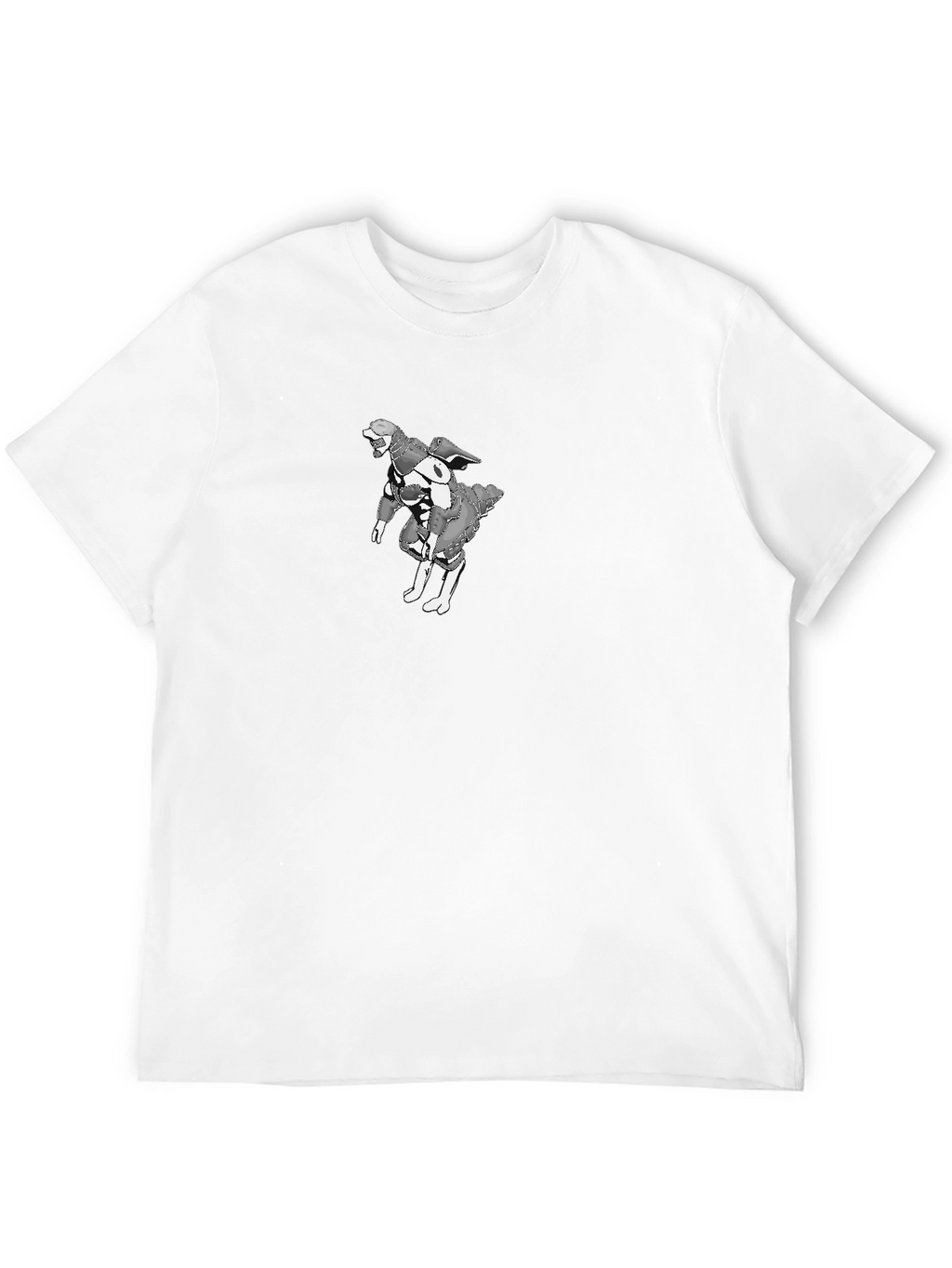 Graphic Print Black T-Shirt