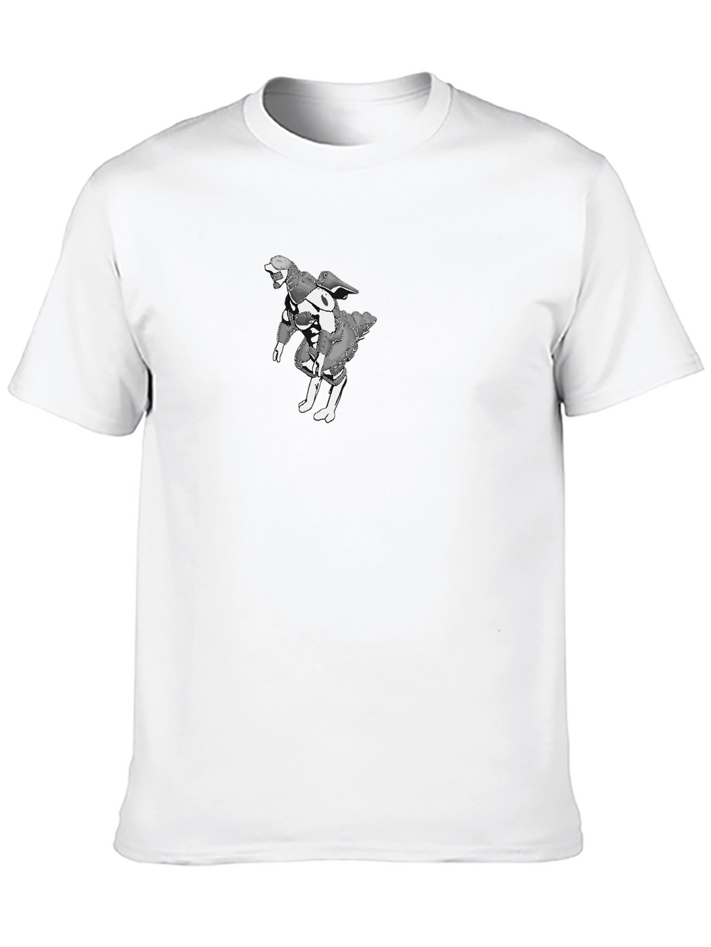 Graphic Print Black T-Shirt