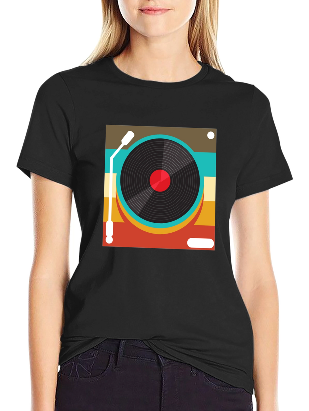 Retro Turntable Graphic Tee