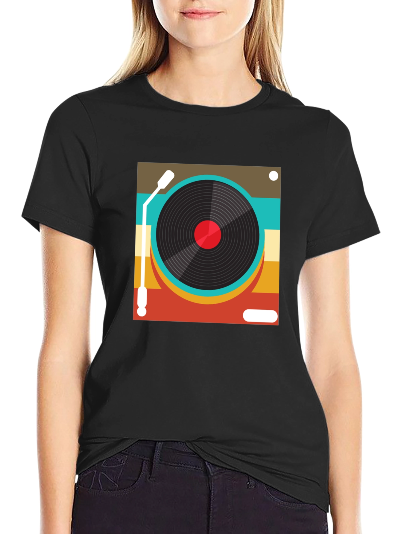 Retro Turntable Graphic Tee