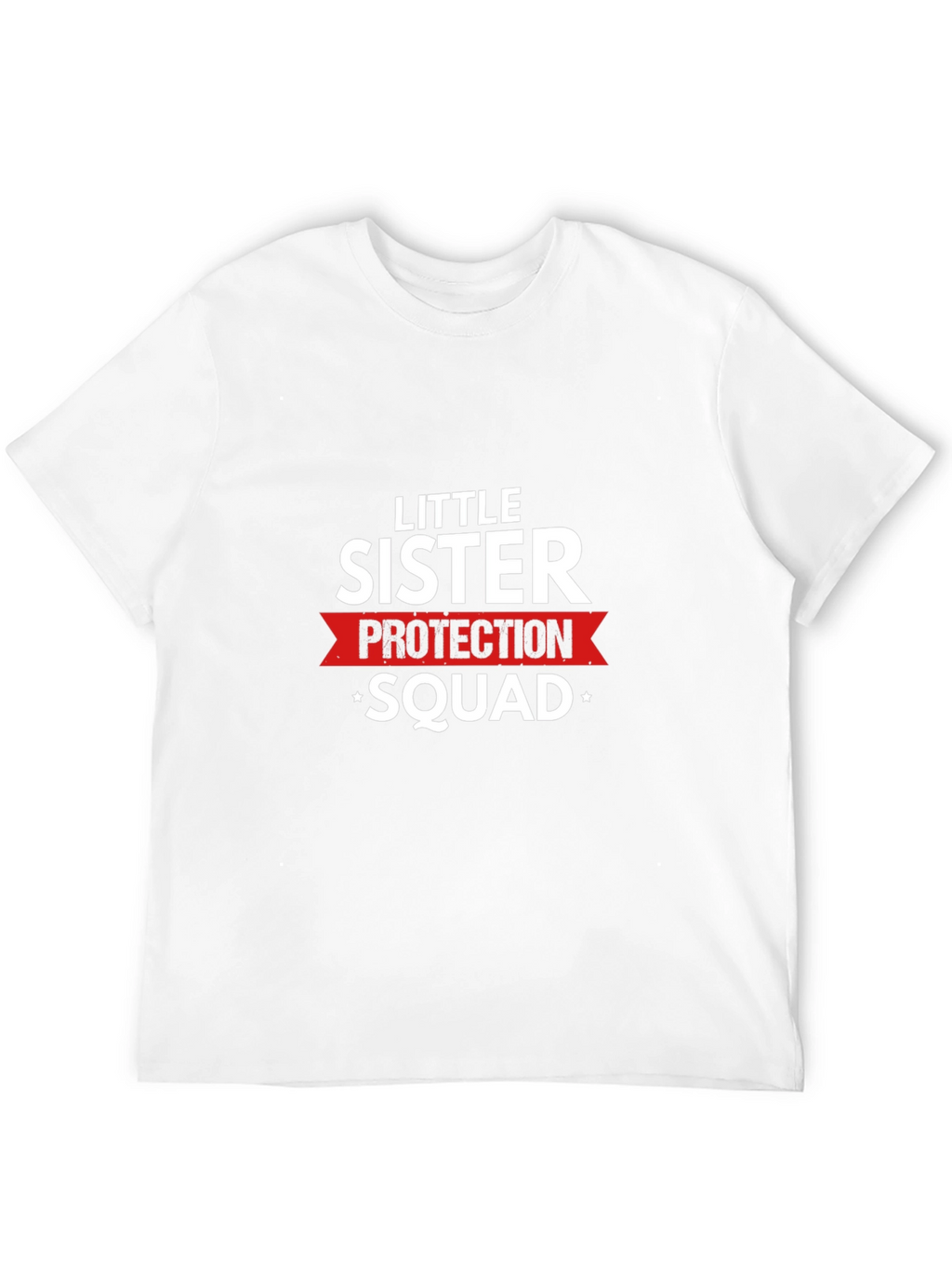 Little Sister Protection Squad Graphic T-Shirt