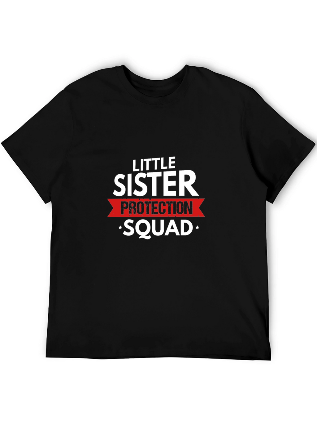 Little Sister Protection Squad Graphic T-Shirt