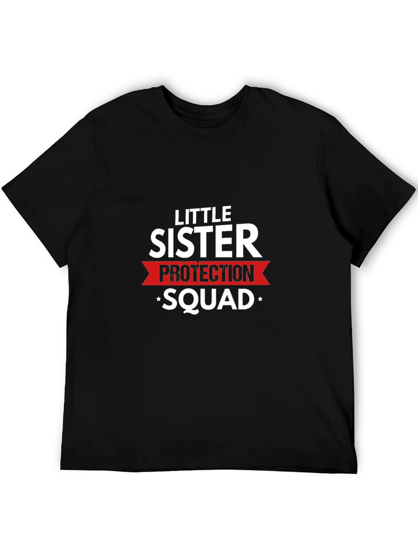 Little Sister Protection Squad Graphic T-Shirt
