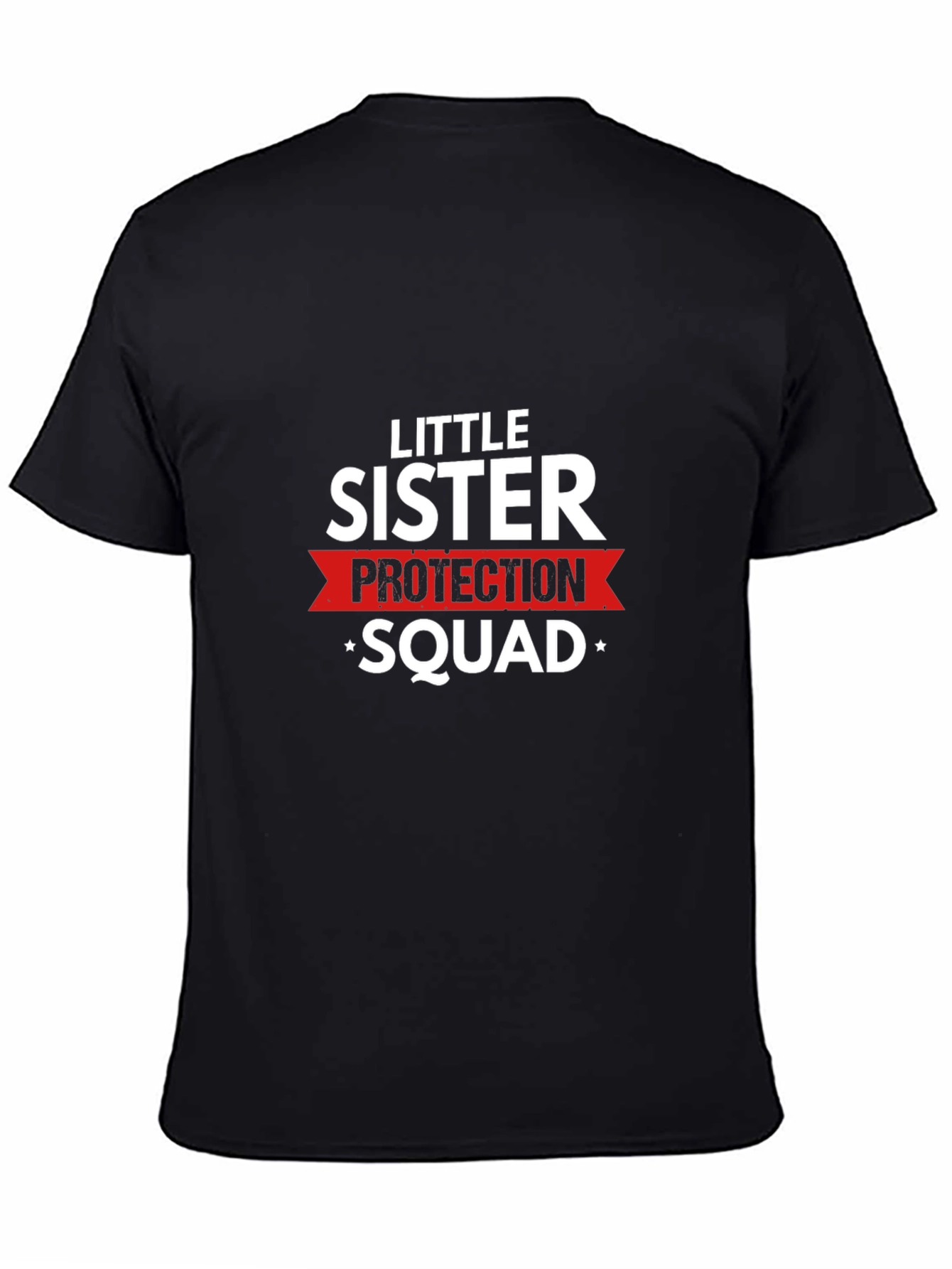 Little Sister Protection Squad Graphic T-Shirt