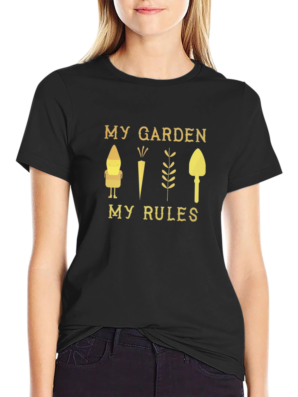 My Garden My Rules Graphic Tee - Gardener Gift