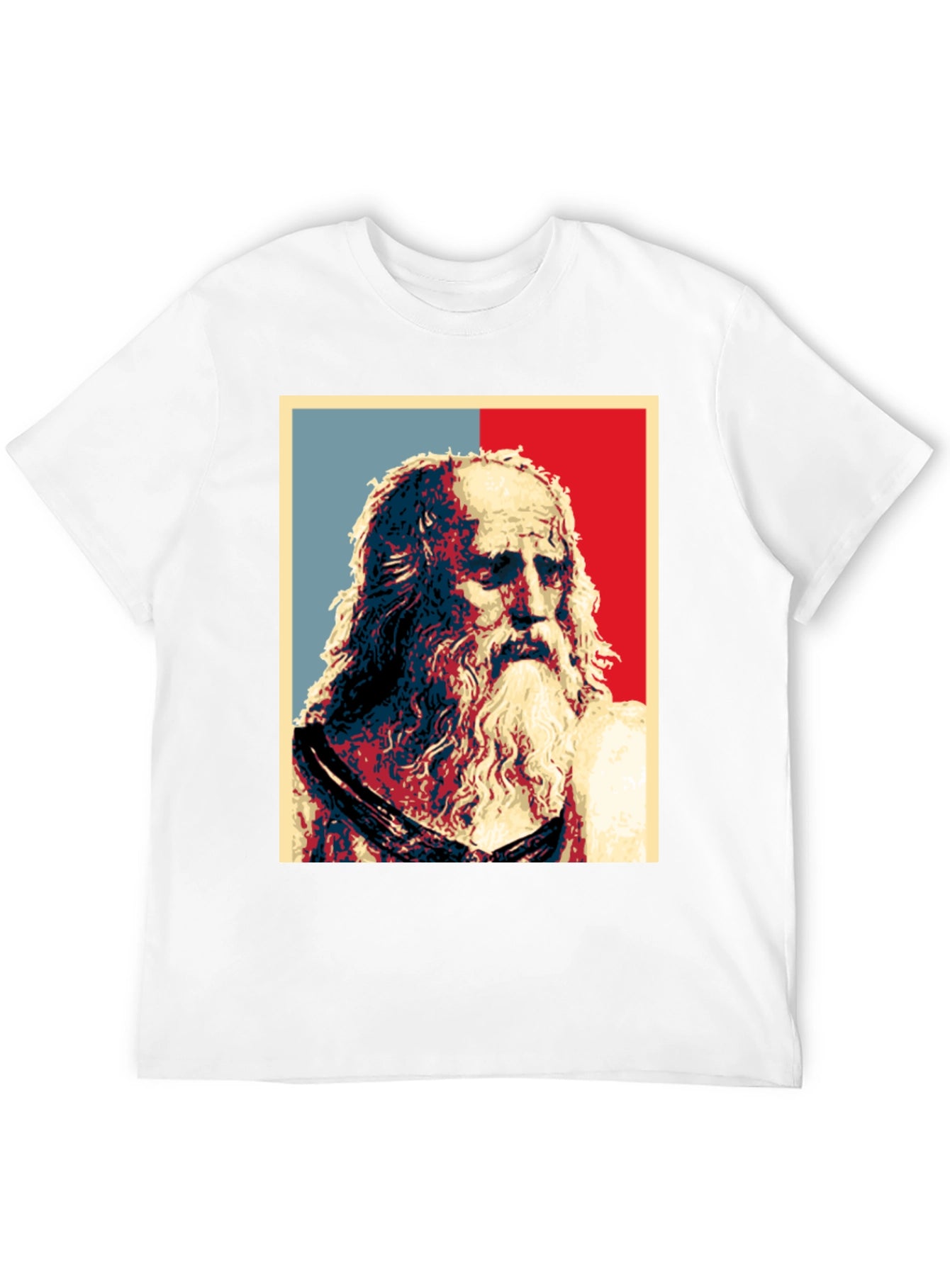 Da Vinci Graphic T-Shirt - Artistic Renaissance Tee