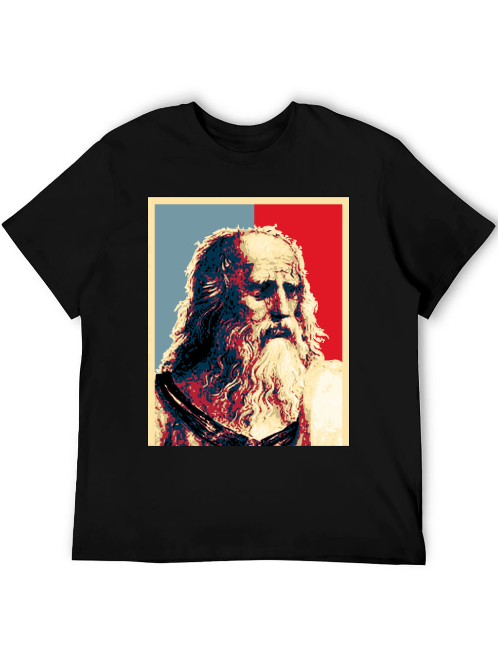 Da Vinci Graphic T-Shirt - Artistic Renaissance Tee