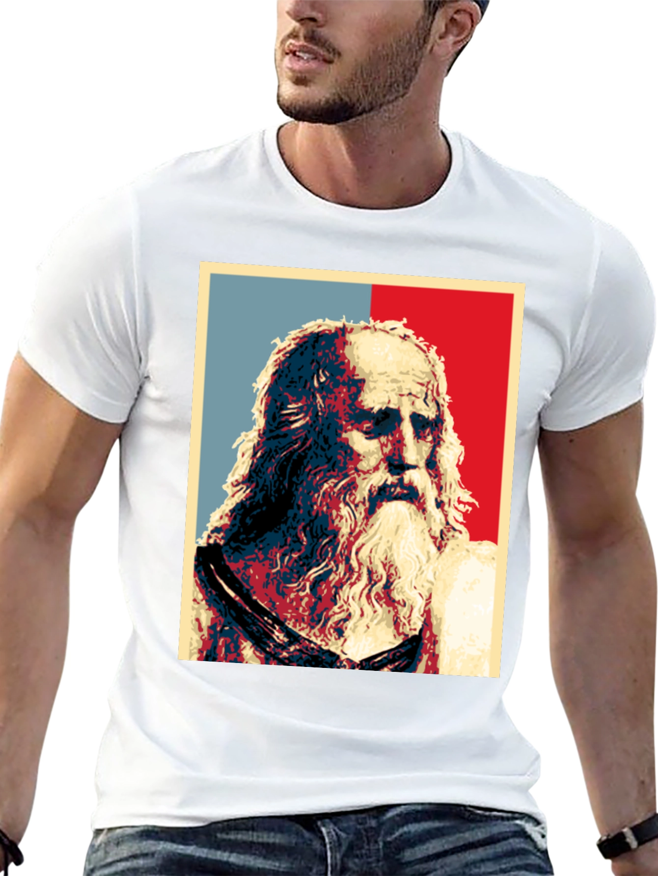 Da Vinci Graphic T-Shirt - Artistic Renaissance Tee