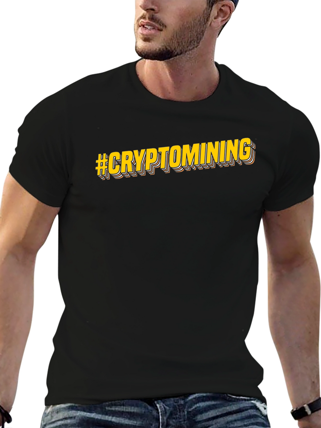 Crypto Mining Black T-Shirt