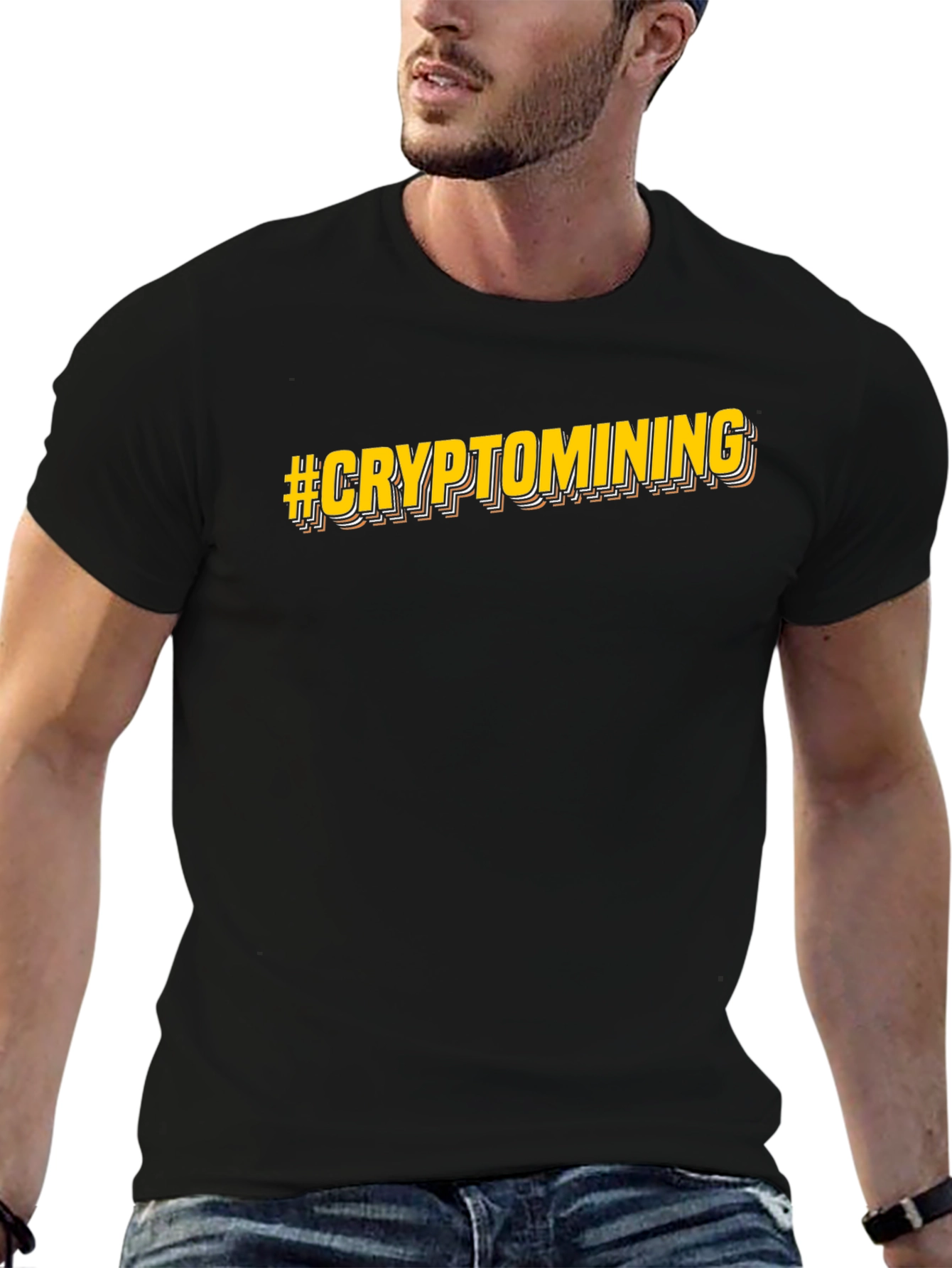Crypto Mining Black T-Shirt