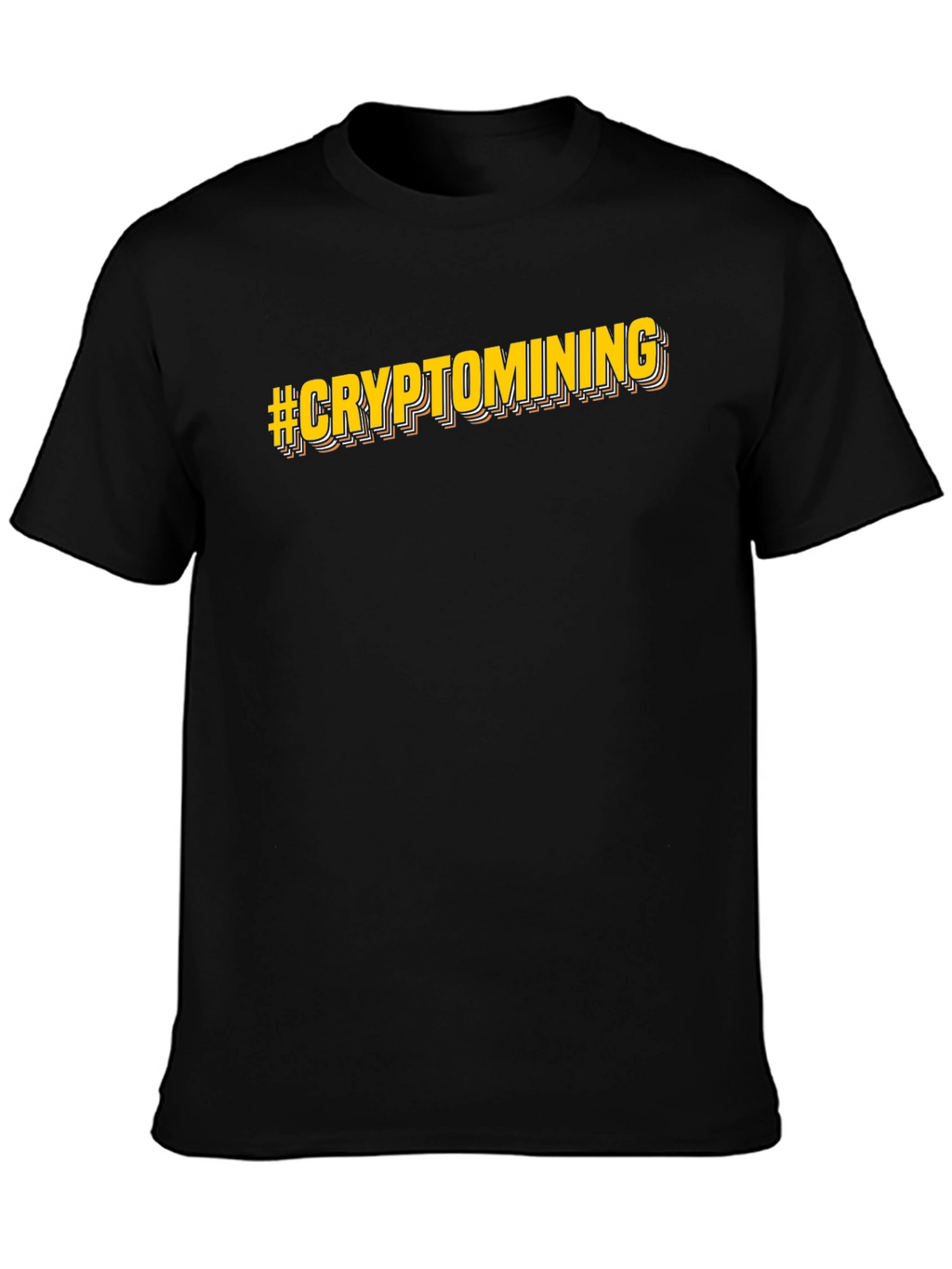 Crypto Mining Black T-Shirt