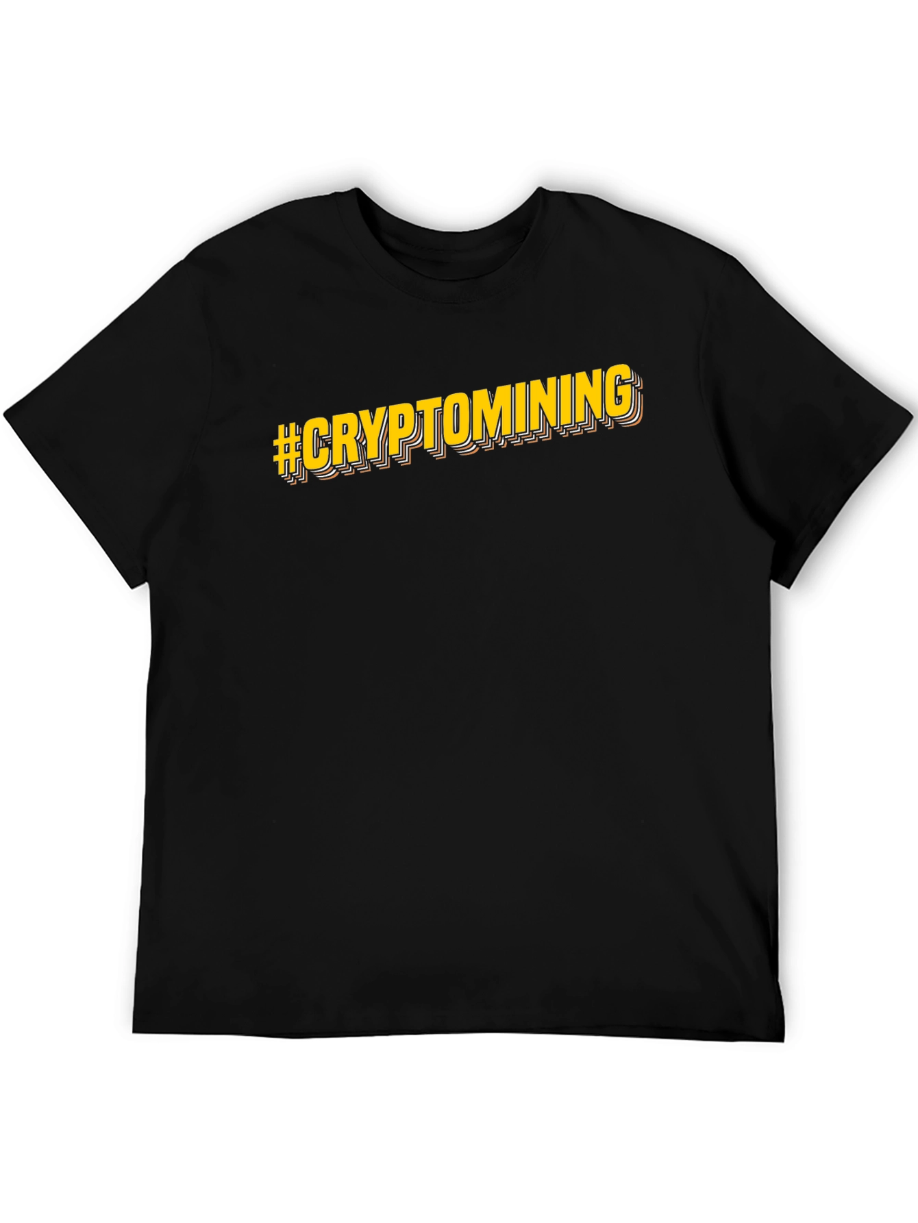 Crypto Mining Black T-Shirt