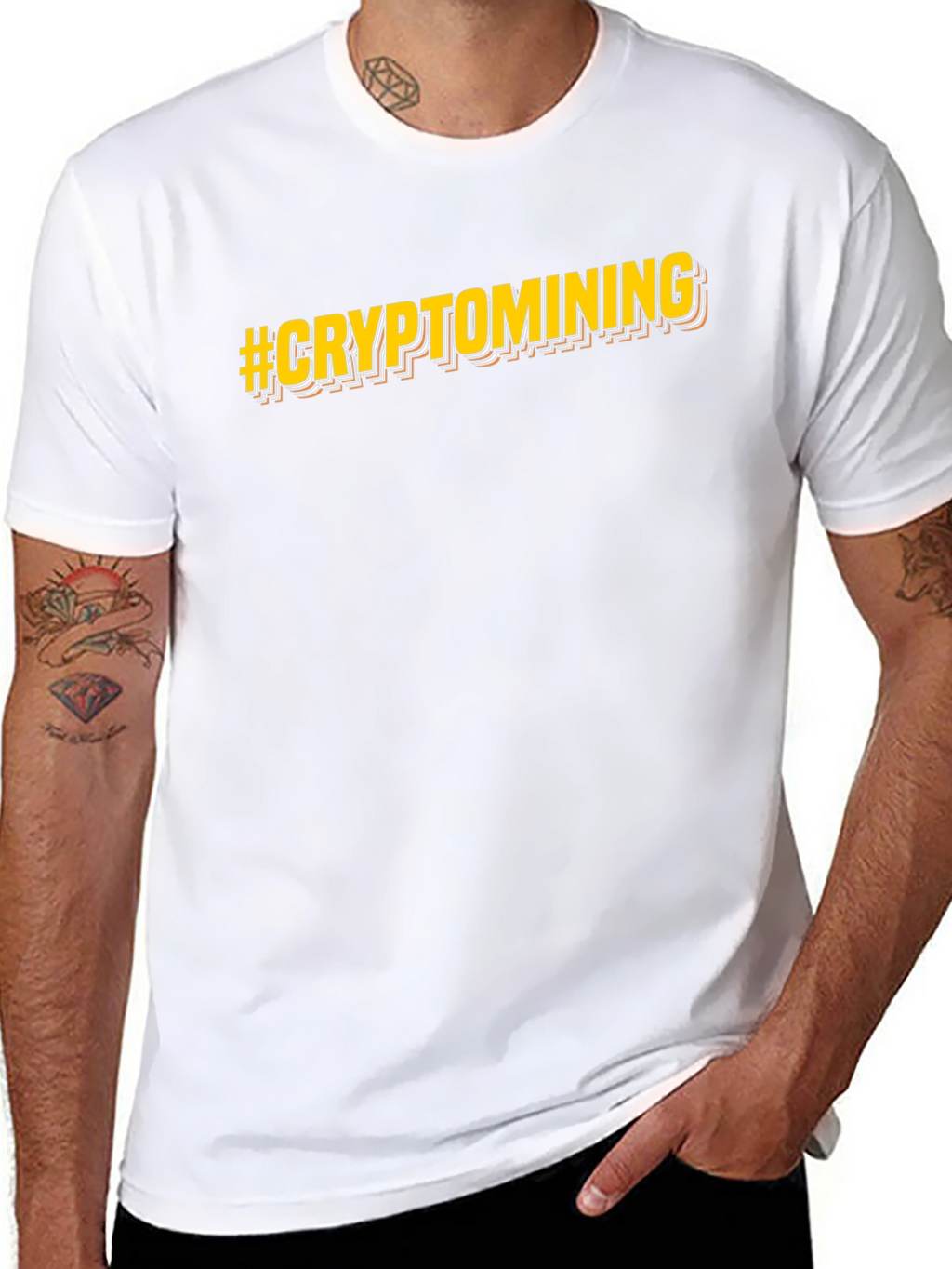 Crypto Mining Black T-Shirt