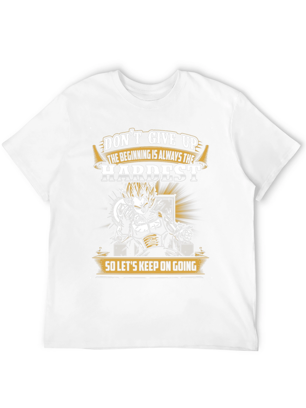 Dont Give Up Vegeta T-Shirt