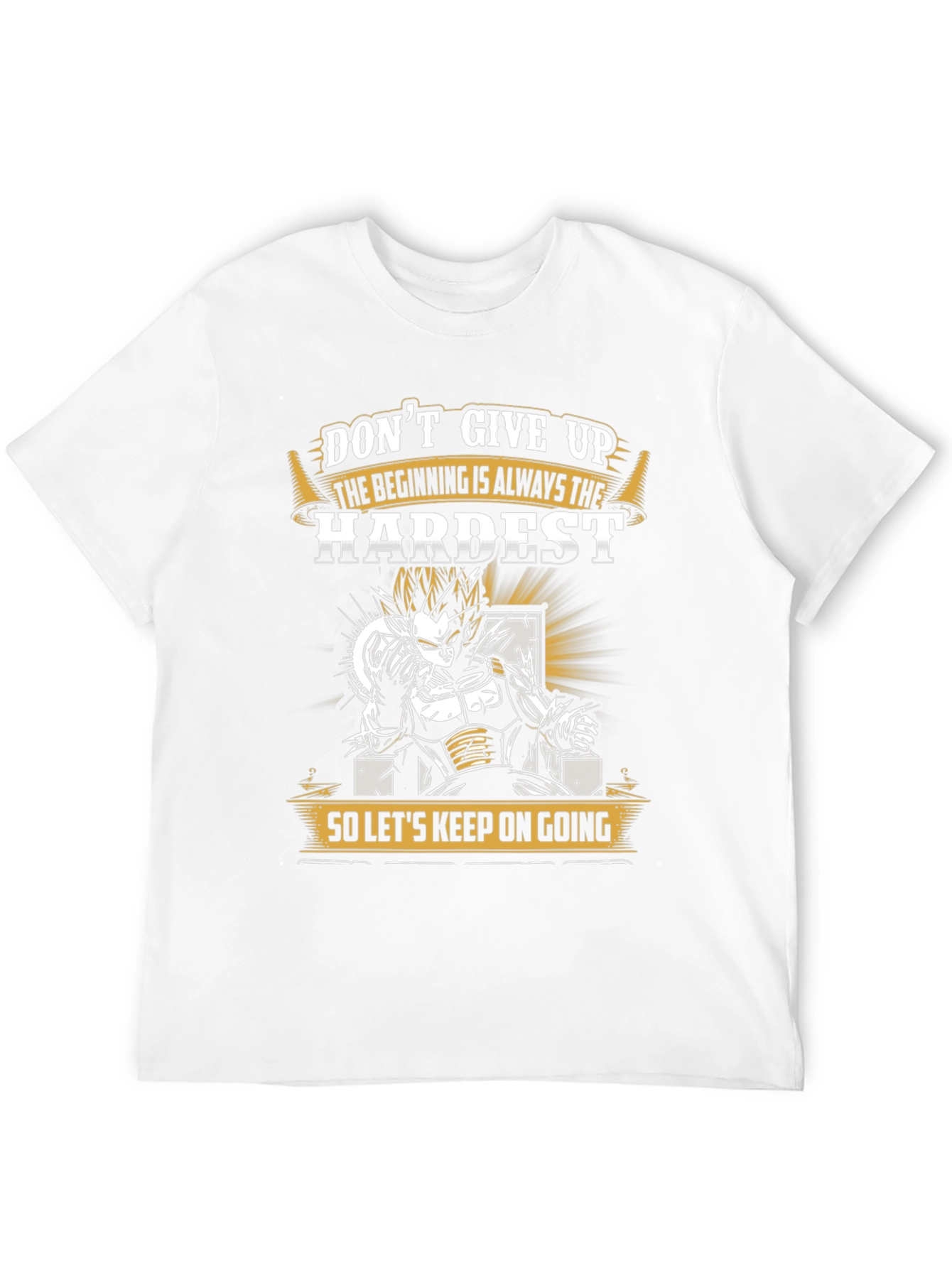 Dont Give Up Vegeta T-Shirt