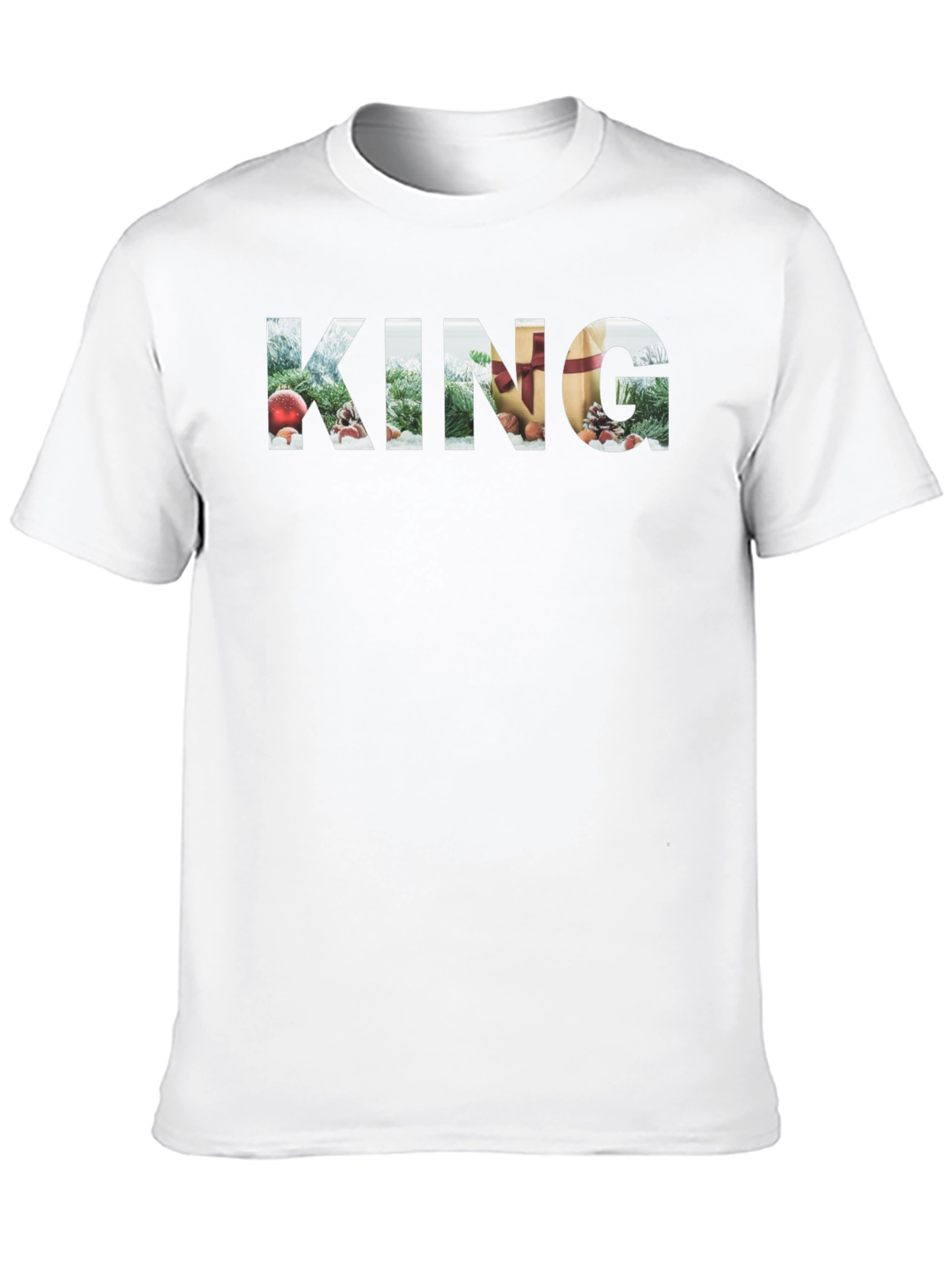 King Christmas Holiday Graphic Tee