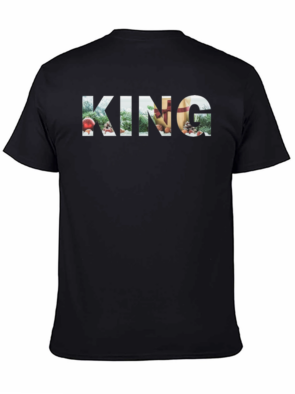 King Christmas Holiday Graphic Tee